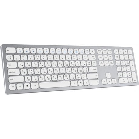Бездротова клавіатура OfficePro White (SK1550W)