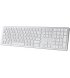 Бездротова клавіатура OfficePro White (SK1550W)