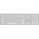 Бездротова клавіатура OfficePro White (SK1550W)