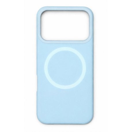 Чохол Liquid Silicone Full для iPhone 17 Pro with MagSafe Blue Fog
