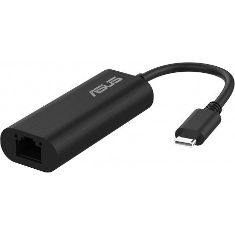 Мережевий адаптер ASUS USB-C2500 Black (90IG0A60-MW0L0V)