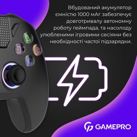 Беспроводной геймпад GamePro GPS13B Black