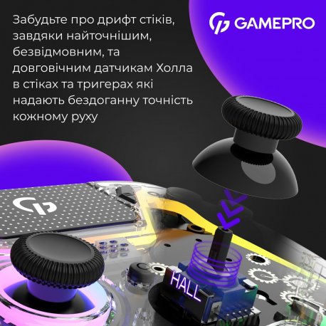 Беспроводной геймпад GamePro GPS13T Transparent