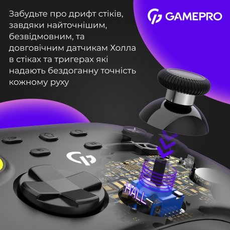 Беспроводной геймпад GamePro GPX13B Black