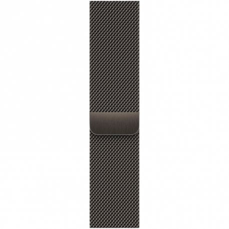 Apple Watch Series 9 45mm (GPS+LTE) Graphite Stainless Steel with Graphite Milanese Loop (MRMX3)