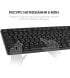 Клавиатура OfficePro Black (SK166)