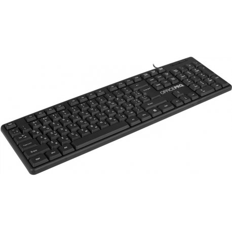 Клавиатура OfficePro Black (SK166)