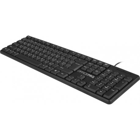 Клавіатура OfficePro Black (SK166)