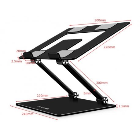 Подставка для ноутбука OfficePro Black (LS111B)