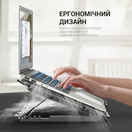 Підставка для охолоджуюча GamePro Black (CP485)