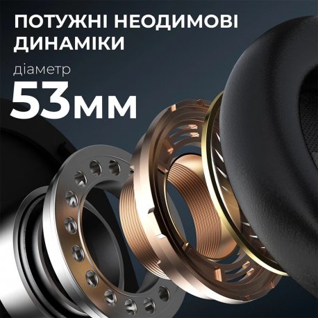 Ігрова гарнітура GamePro Asgard Skadi Black (HSW191B)