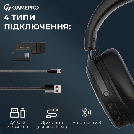 Игровая гарнитура GamePro Asgard Skadi Black (HSW191B)