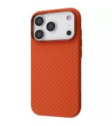 Чехол Proove Gleam Case with MagSafe для iPhone 17 Pro Orange Fiber