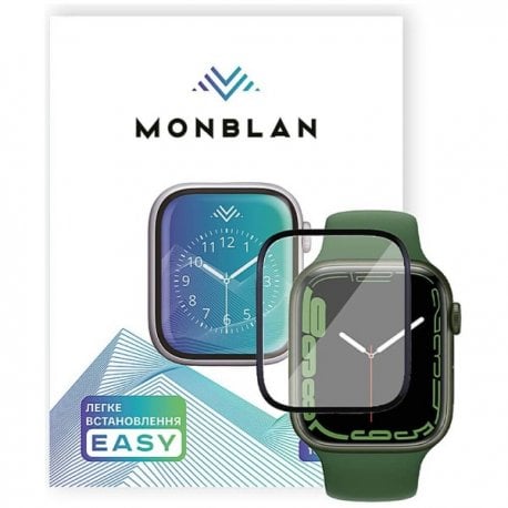 Защитное стекло Monblan Easy Series для Apple Watch 10/11 42mm Black