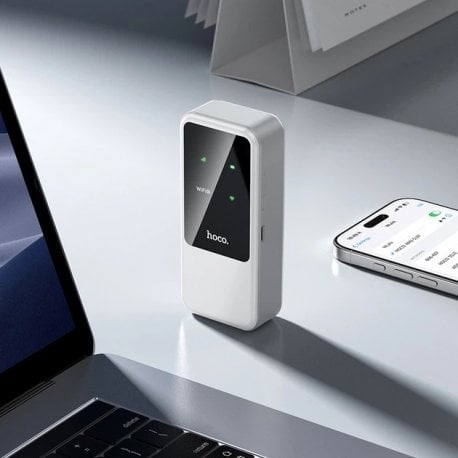 Портативный 4G Wi-Fi модем Hoco HI42 White