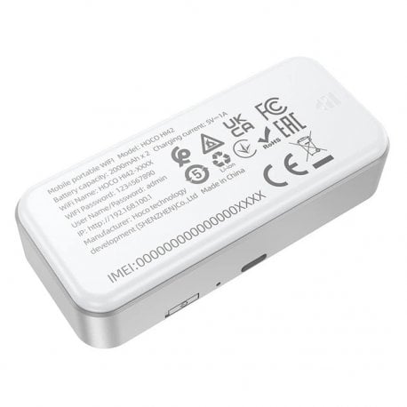 Портативный 4G Wi-Fi модем Hoco HI42 White