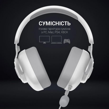 Ігрова гарнітура GamePro HS590W White (HS590W)