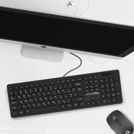 Клавіатура OfficePro Black (SK276)