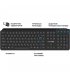 Бездротова клавіатура GamePro Black (SK680)