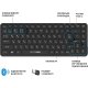 Бездротова клавіатура OfficePro Black (SK790B)