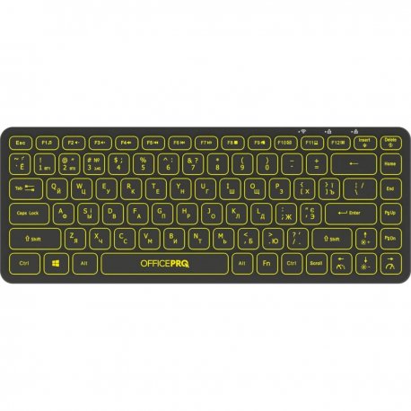 Бездротова клавіатура OfficePro Black (SK790B)