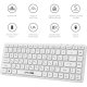 Бездротова клавіатура OfficePro White (SK790W) Бездротова клавіатура OfficePro White (SK790W)