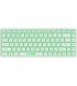 Бездротова клавіатура OfficePro White (SK790W)