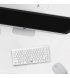 Бездротова клавіатура OfficePro White (SK955W)