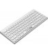 Бездротова клавіатура OfficePro White (SK955W)