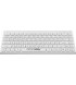 Бездротова клавіатура OfficePro White (SK955W)