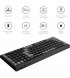 Бездротова клавіатура OfficePro Black (SK985B)
