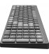 Бездротова клавіатура OfficePro Black (SK985B)