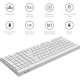 Бездротова клавіатура OfficePro White (SK985W) Бездротова клавіатура OfficePro White (SK985W)