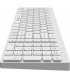 Бездротова клавіатура OfficePro White (SK985W)