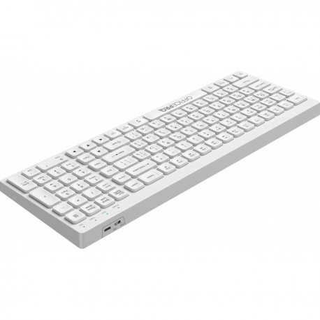 Бездротова клавіатура OfficePro White (SK985W)