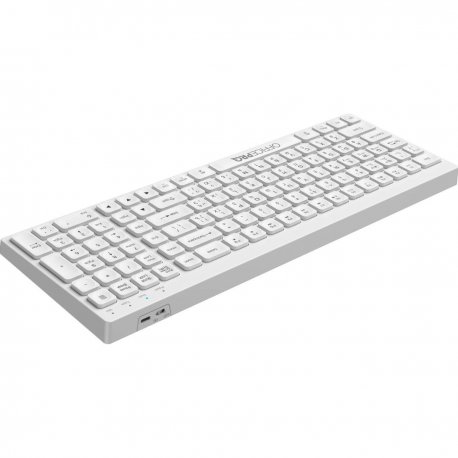 Бездротова клавіатура OfficePro White (SK985W)