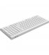 Бездротова клавіатура OfficePro White (SK985W)