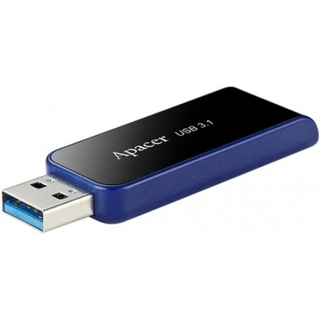 Флеш накопитель Apacer AH356 64GB USB3.1 Black (AP64GAH356B-1)