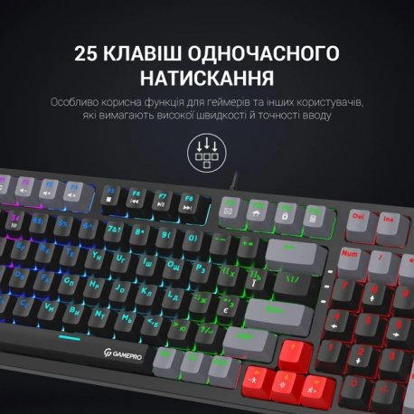 Клавиатура механическая GamePro (MK120B)