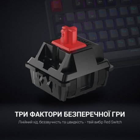 Клавіатура ігрова GamePro MK105B Black (MK105B)