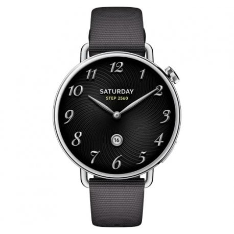 Смарт-годинник Xiaomi Watch S4 Fluororubber Strap Black (BHR07VRGL)