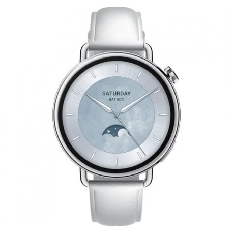 Смарт-годинник Xiaomi Watch S4 Leather Strap White (BHR07VUGL)