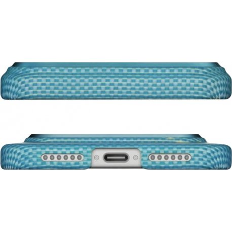 Чехол Pitaka Ultra-Slim Case для iPhone 17 Pro Lucid Blue (KI1706AG)