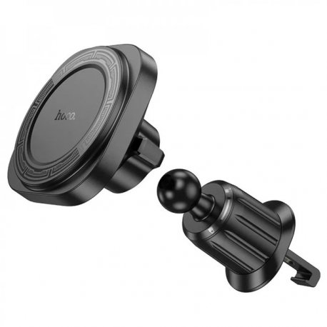 Автодержатель HOCO H28 Rainbow Ring Magnetic Car Holder Black