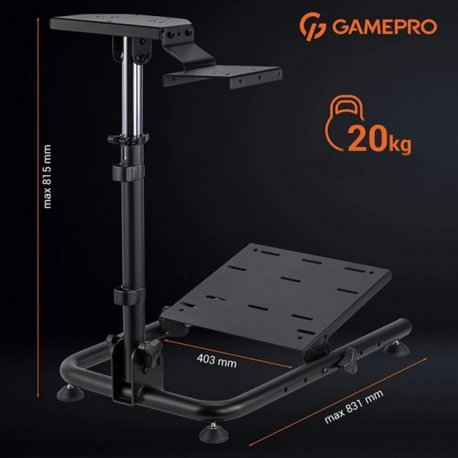 Игровое кресло кокпит GamePro RS021 Black (RS021)