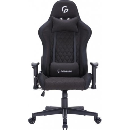 Игровое кресло GamePro GC700FB RGB Fabric Black (GC700FB)