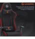 Игровое кресло GamePro GC700FB RGB Fabric Black (GC700FB)