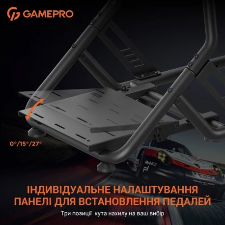 Игровое кресло кокпит GamePro RS115 Black (RS115)