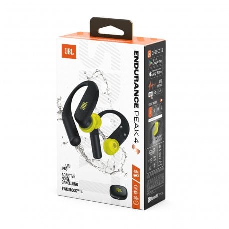Бездротові навушники JBL Endurance Peak 4 Black (JBLENDUPEAK4PUR)