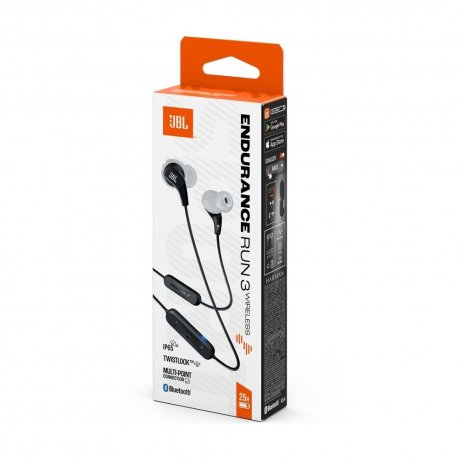 Бездротові навушники JBL Endurance Run 3 Wireless Black/Grey (JBLENDURRUN3BTBLKG)